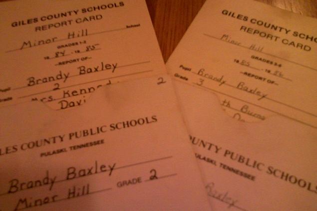 Minor Hill School Report Cards